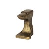 HomeRoots Set of Two 6" Gold Metal Decorative Bookends - 4 of 4