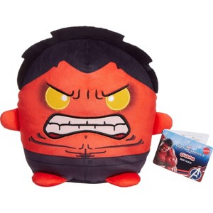 Marvel Cuutopia Red Hulk Plush Toy, 7" Collectible Soft Doll, Captain America: Brave New World - 1 of 4