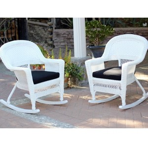 HomeStock Rocker Classic Comfort Chair With Cushion - Set Of 2 - 1 of 4