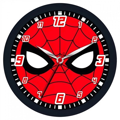 Spider-Man Mask Logo 10" Wall Clock