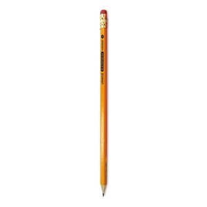 Universal Deluxe Blackstonian Pencil, HB (#2), Black Lead, Yellow Barrel, Dozen - 1 of 4