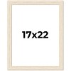 PosterPalooza | 17x22 Wide Barnwood Picture Frame, UV Acrylic, 6 Finishes - Grey, Brown, White, and Black - 2 of 4
