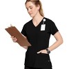 Jockey Women's Mock Wrap Scrub Top - 3 of 4