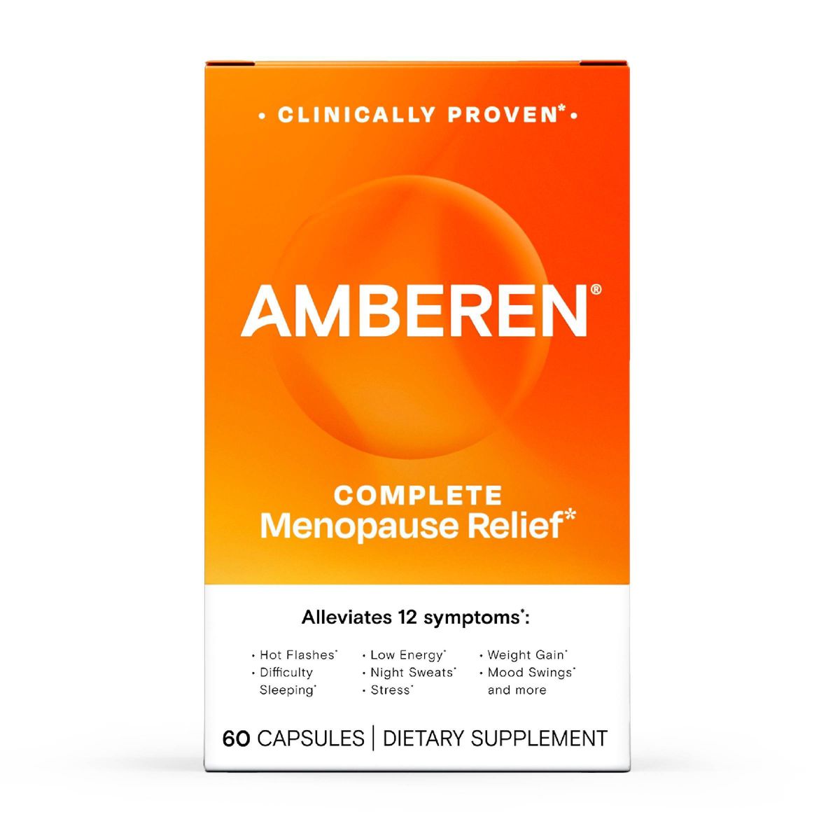 Amberen - Menopause Relief - 60 Tabs - RusselcoInc