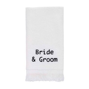Avanti Bride & Groom Fingertip Towel - 1 of 3