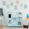 Teamson Kids Little Chef Westchester Retro Play Kitchen with Chalkboard Panel, Built-in Icemaker, & Accessories, Mint - 3 of 4