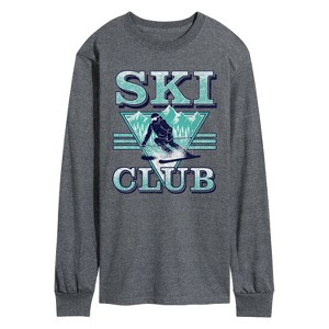 Men's - Instant Message - Ski Club Long Sleeve Graphic T-Shirt - 1 of 4