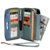 FATMOON Women’s Wallet,RFID Blocking Wallet with Double Zipper & 12+ Card Slots - Large Capacity Travel Purse for Daily Use,and Shopping - 2 of 4