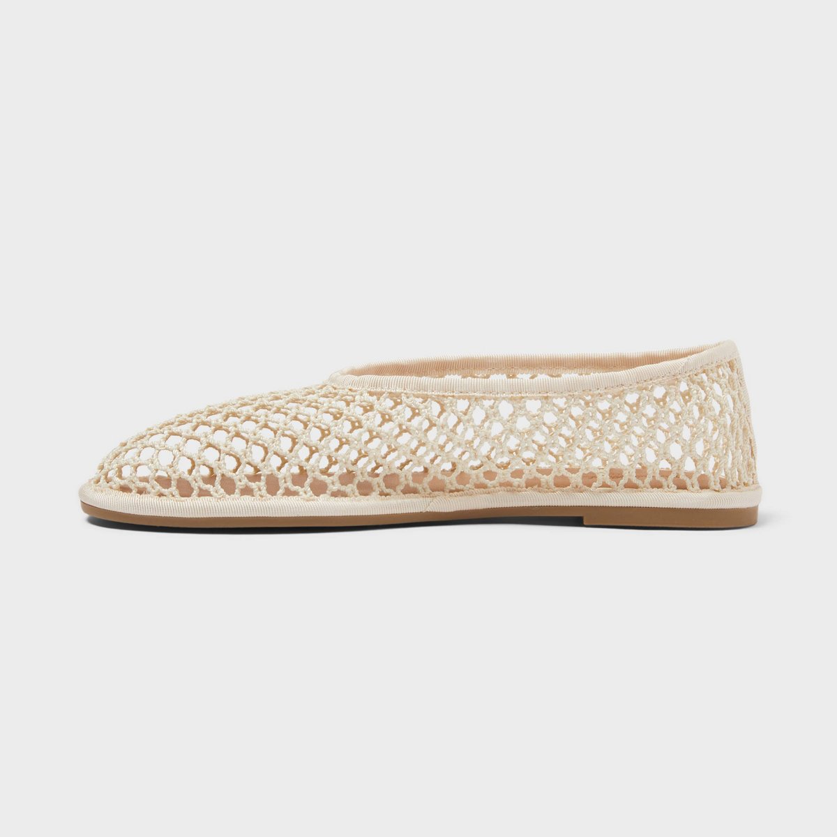 Обувь Universal Thread Women’s Esme Stretch Crochet Shoes with Memory Foam Insole - Universal Thread™ Cream 7 — фото 2