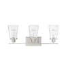 Savoy House Vaughan 3 - Light Vanity in  Satin Nickel - 2 of 4