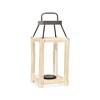 Cheung's Bexley White Toned Wooden Bar Decor Lantern Large - 2 of 4