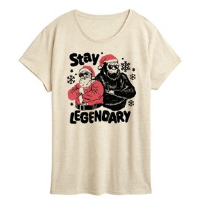 Women's - Instant Message - Stay Legendary Short Sleeve Graphic T-Shirt - 1 of 4