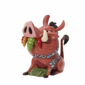 Jim Shore 3.0 Inch Pumbaa Mini Lion King 30Th Anniversary Animal Figurines - 1 of 3