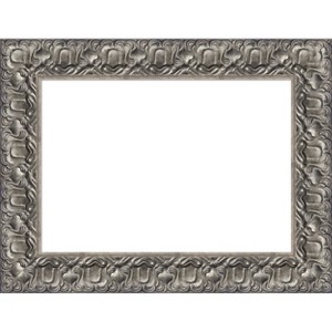 Amanti Art Silver Luxor Framed Dry Erase Magnetic Board - 1 of 4