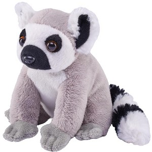 Wild Republic Pocketkins Eco Ring Tailed Lemur Stuffed Animal, 5 Inches - 1 of 1