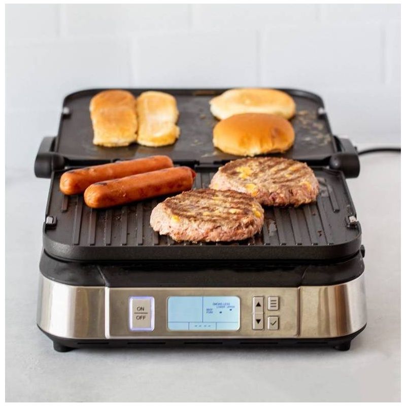 Cuisinart Contact Griddler with Smoke-less Mode - GR-6SP1, 2 of 14