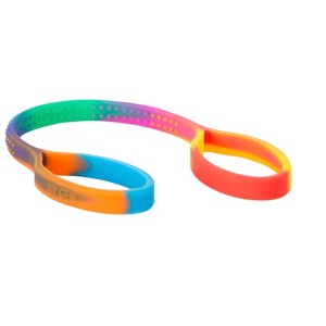 Chewigem Chewipal Chewable Strap, Rainbow, Set of 2 - 1 of 4