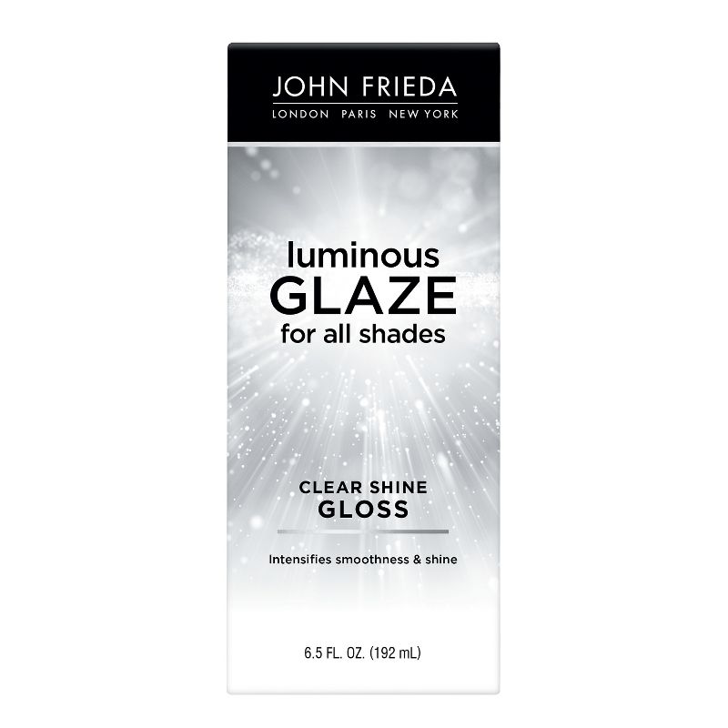 John Frieda Luminous Glaze Clear Shine Gloss Hair Treatment - 6.5 fl oz, 1 of 5