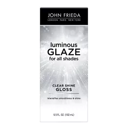 John Frieda Luminous Glaze Clear Shine Gloss Hair Treatment - 6.5 fl oz