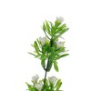 Unique Bargains Artificial Plants 7-Star Mini Rose Plastic 2.36"x2.36"x5.91" 1 Pcs - 4 of 4