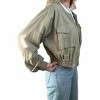 Women's Zip Up Front Pocket Bomber Jacket - Illa Illa - 3 of 4