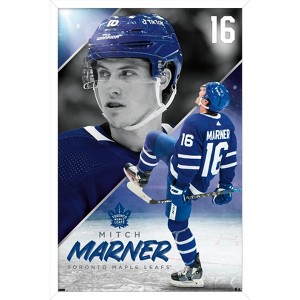 Trends International NHL Toronto Maple Leafs - Mitch Marner 22 Framed Wall Poster Prints - 1 of 4