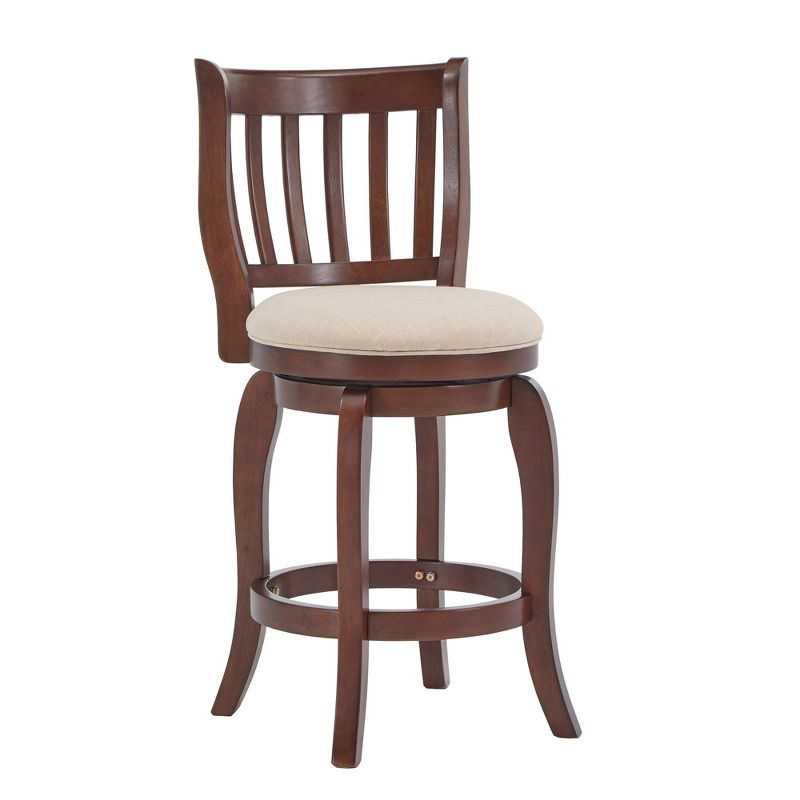 24" Tracee Swivel Counter Height Barstool - Inspire Q, 1 of 7