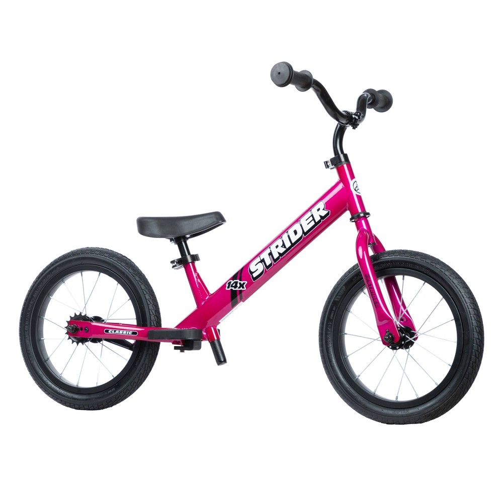 Strider Sport 14x Kids' Balance Bike - Fuchsia