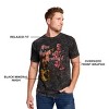 Five Nights At Freddy's I Always Come Back Men's Black Mineral Wash Crew Neck Short Sleeve T-shirt - 3 of 4