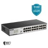 D-Link 24-Port Gigabit Unmanaged Switch Fanless, Metal Compact, Desktop/Rackmount (DGS-1024D) - 2 of 4
