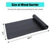 WhizMax Weed Barrier Landscape Fabric, Heavy Duty Weed Control Fabric, High Permeability, Flower Bed, Driveway Fabric - 2 of 4