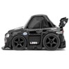 Mini GT Qube Carz Nissan LB ER34 Super Silhouette Skyline Black - 4 of 4