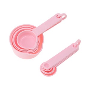 Unique Bargains Measuring Cups 11-Piece Measuring Set Dishwasher Safe Dishwasher Safe PP 1 Set - 1 of 4
