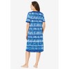 Dreams & Co. Women's Plus Size Short T-Shirt Lounger - 3 of 4