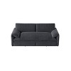 NicBex 66"/73" Pull-Out Sofa Bed with Side Storage,3-in-1 Convertible Velvet Couch Bed,Multi-Functional Queen Sleeper Sofa for Living Room,Bedroom - 2 of 4