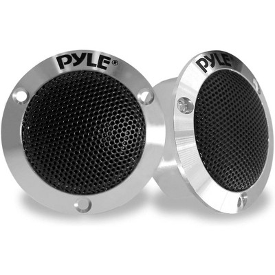 1" Titanium Dome Tweeter for Car Audio with 500W Power, Aluminum Voice Coil, Compact Design