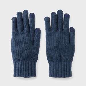 Men's Knit Tech Touch Gloves - Goodfellow & Co™ One Size Fits Most - 1 of 3