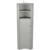 NicBex Bathroom Storage Cabinet,Floor Coner Cabinet with Doors and Adjustable Shelves for Bathroom - 4 of 4