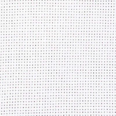 Bright Creations Large 1 Piece White Aida Cloth, 14 Count Cross Stitch Fabric (59 x 37 In)