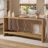 Tribesigns 70.9" Extra Long Console Table, 2-Tier Sofa Table Behind Couch, Modern Foyer Stand for Hallway, Entryway, Living Room - 2 of 4