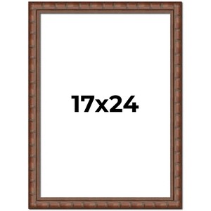 PosterPalooza | 17x24 Modern Bamboo Picture Frame, UV Acrylic, 5 Finishes - 1 of 4