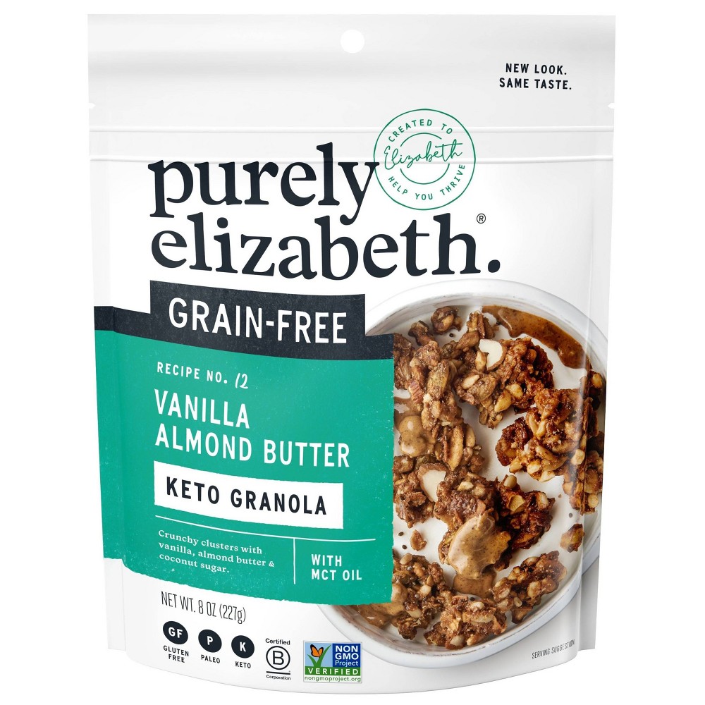 UPC 810589030295 product image for Purely Elizabeth Grain-Free Vanilla Almond Butter Granola - 8oz | upcitemdb.com