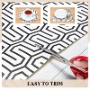 Shelf Liners for Kitchen Cabinets and Drawers, 17.5 in. x 30 ft, Labyrinthine, White& Black - 4 of 4