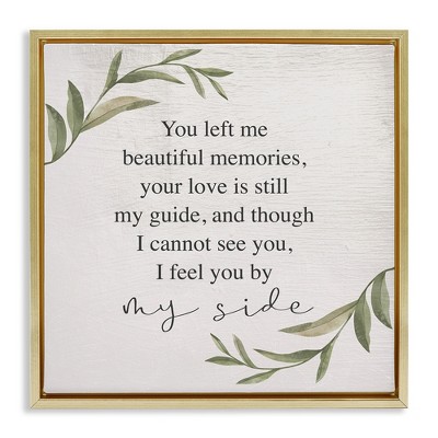Stupell Industries Grieving Inspirational Heartfelt Phrase, 18" x 18"