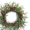 Melrose Pine Cone Berry Wreath 26"D - image 2 of 2