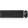Impecca Pro Pack Desktop USB Keyboard and Mouse Combo, Black (5-Pack Combo) - 3 of 4