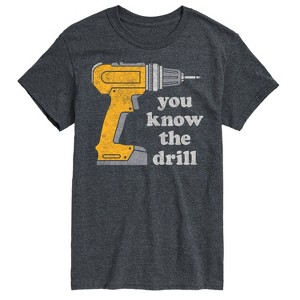 Men's - Instant Message - You Know The Drill Short Sleeve Graphic T-Shirt - 1 of 4
