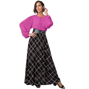 Jessica London Everyday Stretch Knit Maxi Skirt - 1 of 3