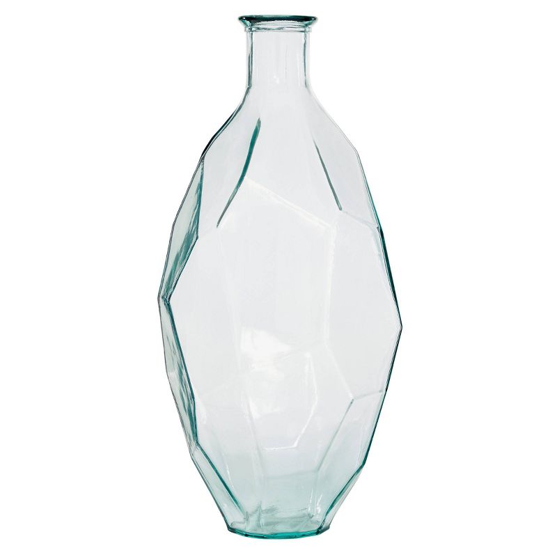 23&#39;&#39; x 11&#39;&#39; Recycled Glass Vase Clear - Olivia &#38; May, 1 of 23