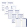 QuickNotes Desk Calendar Refill, 3.5 x 6, White/Yellow/Blue Sheets, 12-Month (Jan to Dec): 2025 - 3 of 3